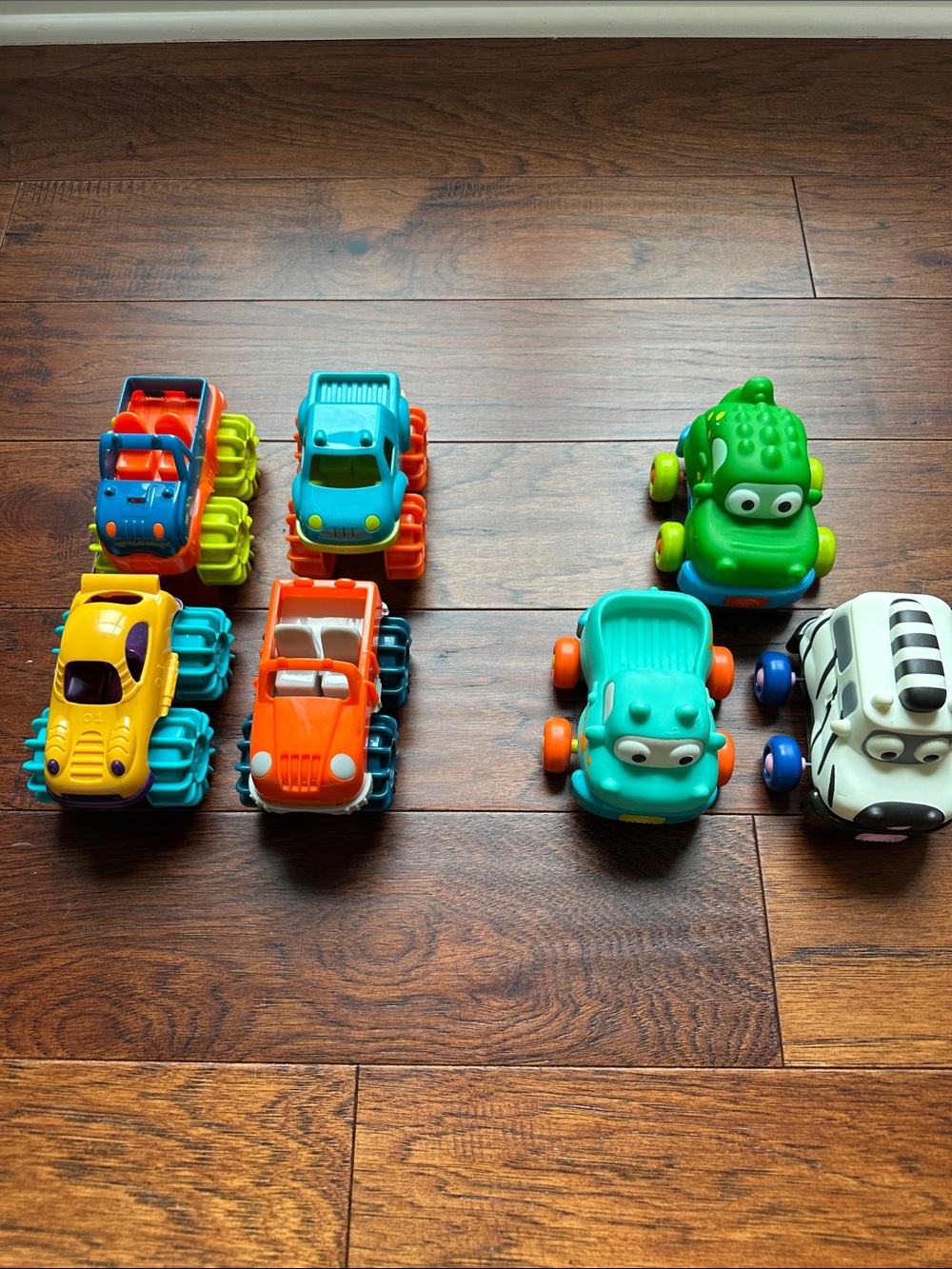 Colorful Push & Roll Kids Toy Car Set - Multi Color